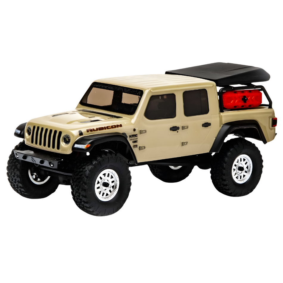 Axial SCX24 Jeep JT Gladiator 4WD 1/24 RTR RC Rock Crawler (Beige) AXI00005T1