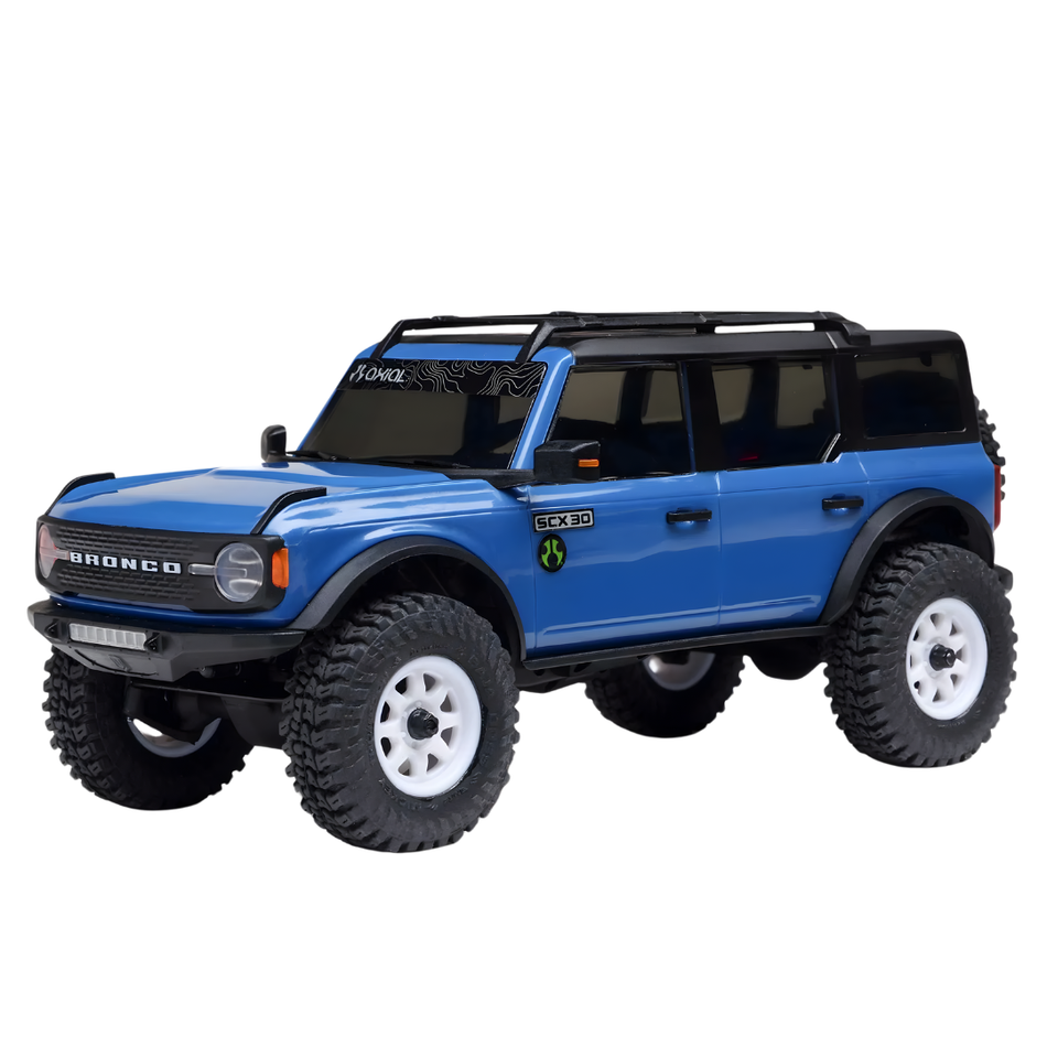 Axial SCX30 Ford Bronco 1/30 Rock Crawler RTR Blue AXI-2048T1