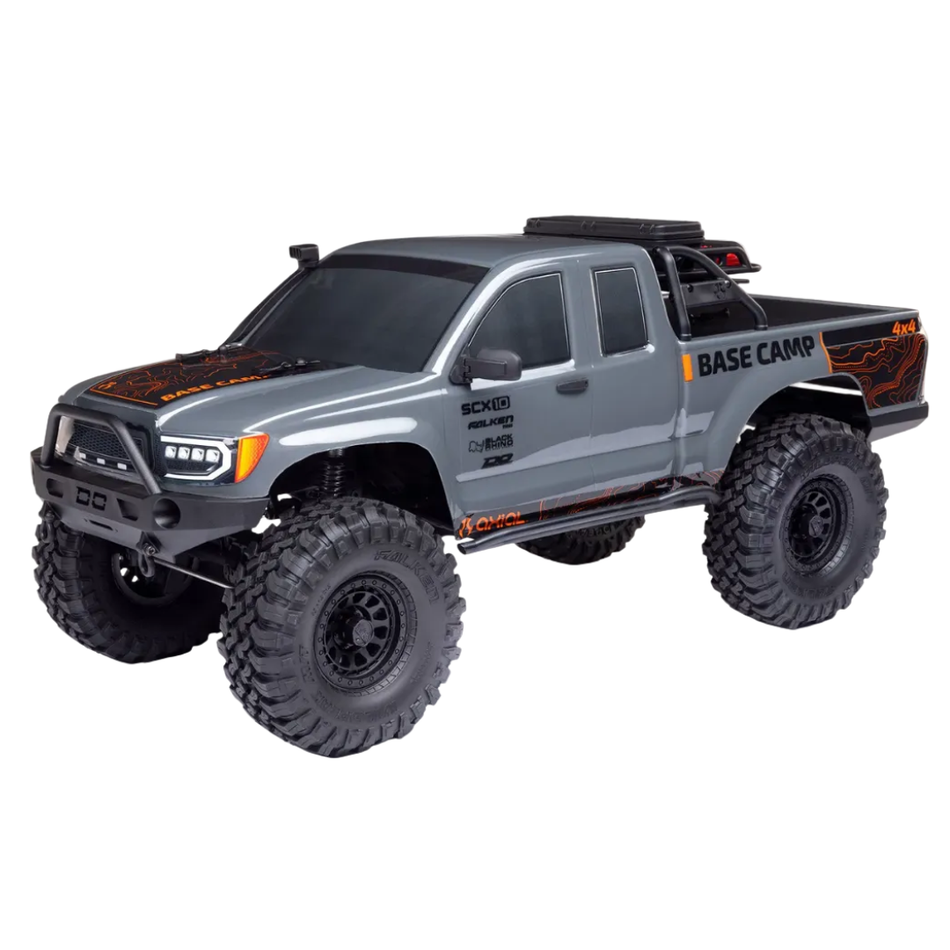 Axial SCX10 III Base Camp 1/10 V2 Rock Crawler RTR Grey AXI-1375T2