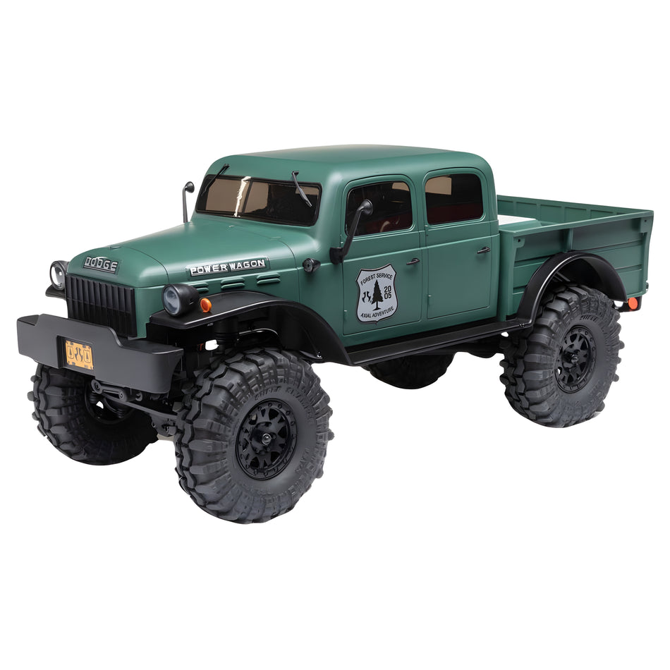 Axial SCX24 4-Door Dodge Power Wagon 1/24 4WD RTR RC Rock Crawler AXI00007T2