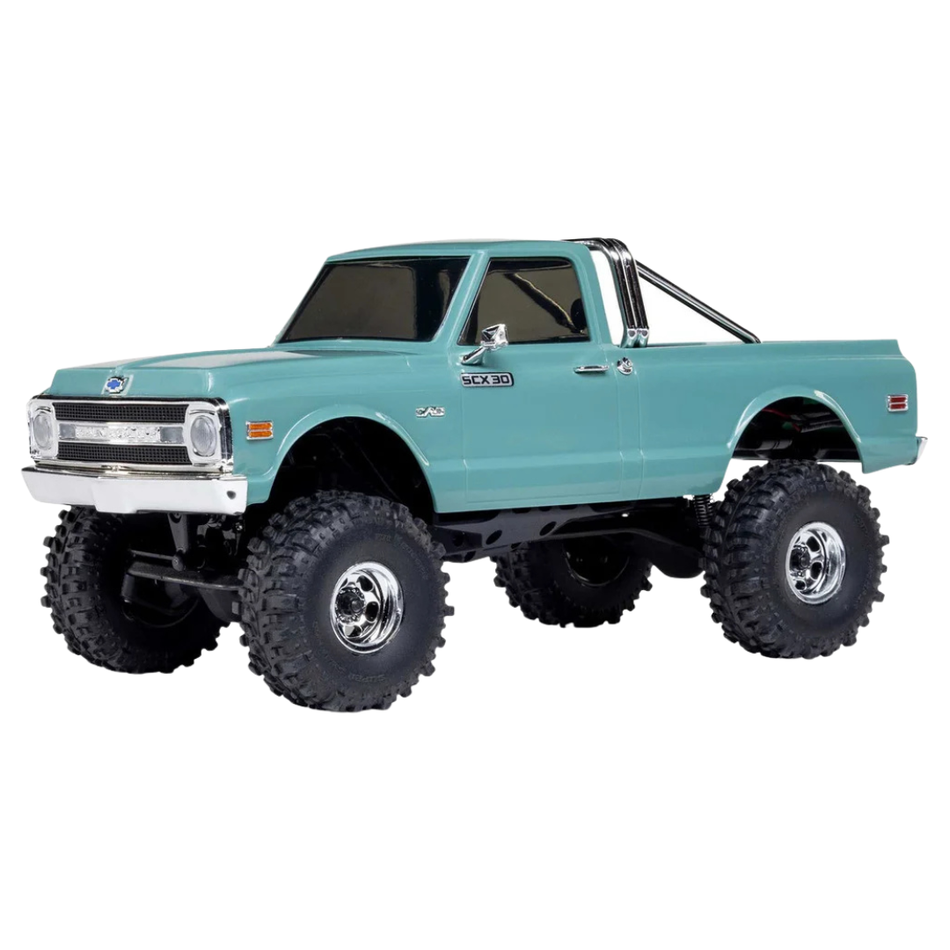 Axial SCX30 Chevrolet K10 1/30 4X4 RTR RC Rock Crawler Green AXI2260T1