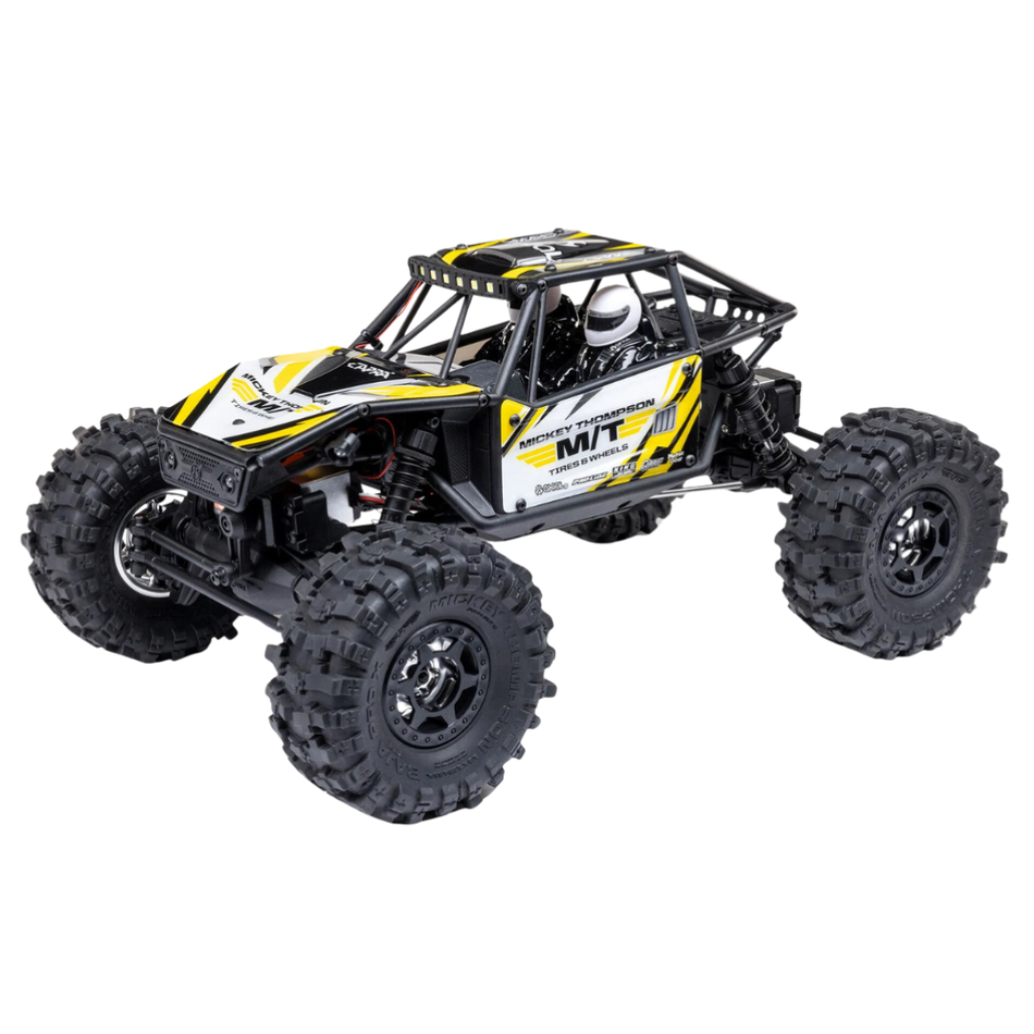 Axial UTB18 Capra 1/18 4WS RC Rock Crawler RTR Yellow AXI-1750T2