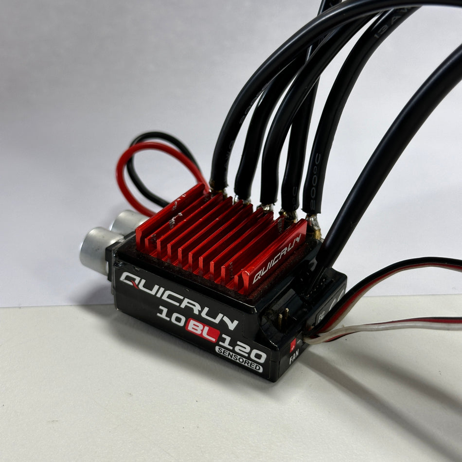 Hobbywing 10BL120 Sensored Brushless ESC for 2-3s LiPo [QE090 Scratch & Dent]