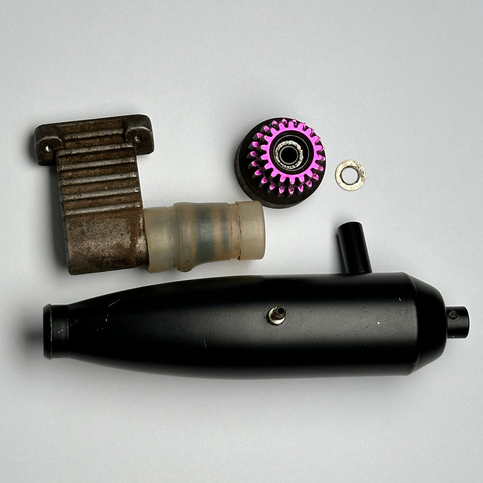 BUNDLE Exhaust Pipe Manifold Bell Nitro Parts [Scratch & Dent]