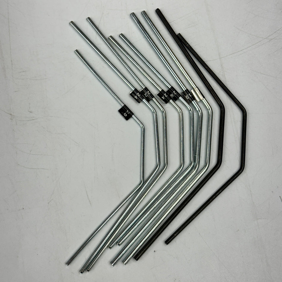 BUNDLE A1 HPI Hot Bodies D8T Sway Bars Kit Parts [Scratch & Dent]