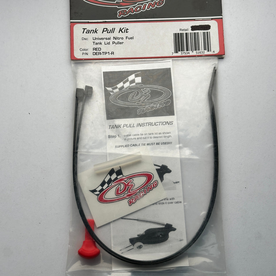 DE Racing DER-TP1-R Universal Fuel Tank Puller Nitro Part [Scratch & Dent]