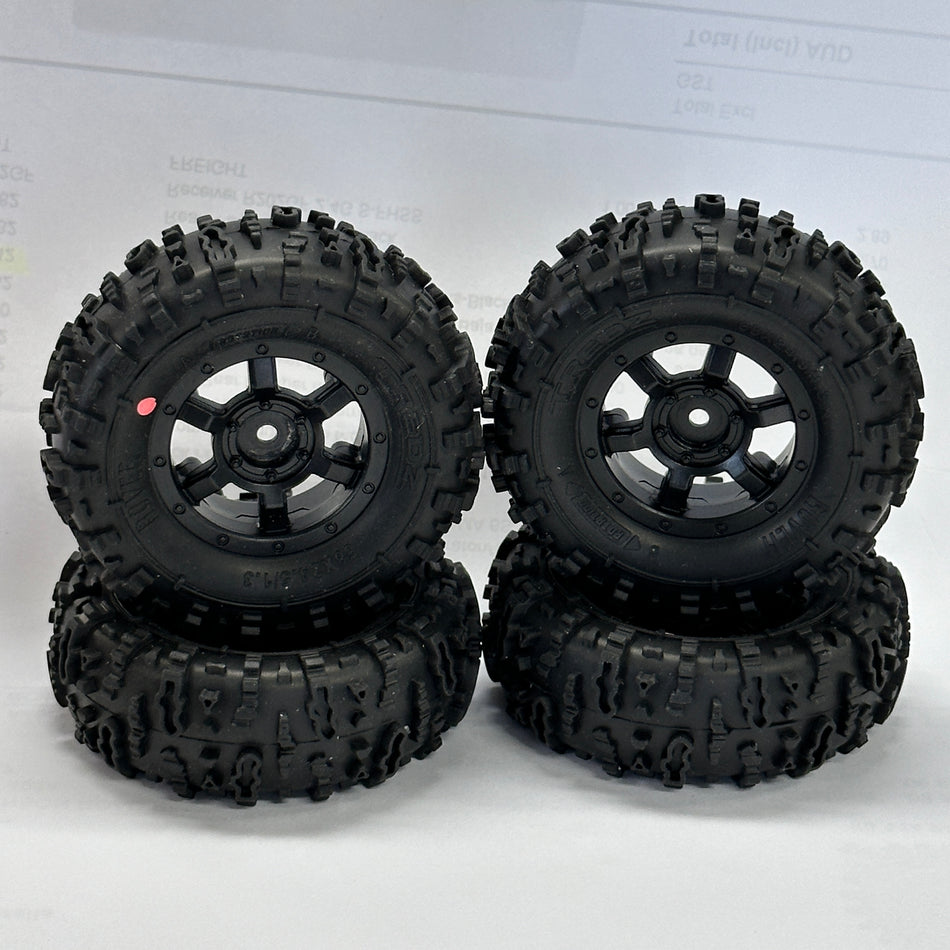 HPI Venture 18 Crawler Wheels 7mm Hex 65mm Tall [Scratch & Dent]