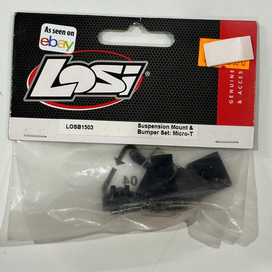 LOSI LOSB1503 Micro T Suspension Mount and Bumper set [Scratch & Dent]