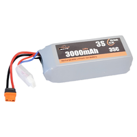 Billy RC 3000mAh 3S 11.1V 35C LiPo Battery IC2 Arrma Grom YJBLD013