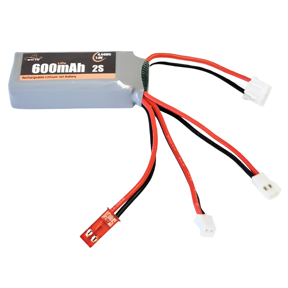 Billy RC 600mAh 2S 7.4V 35C LiPo Battery JST PH2.0 MX2.0 YJBLD009
