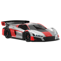 Bittydesign AR8-GT3 1/8 GT Clear RC Car On-road Body Shell w/ Decals BDGT8-R8