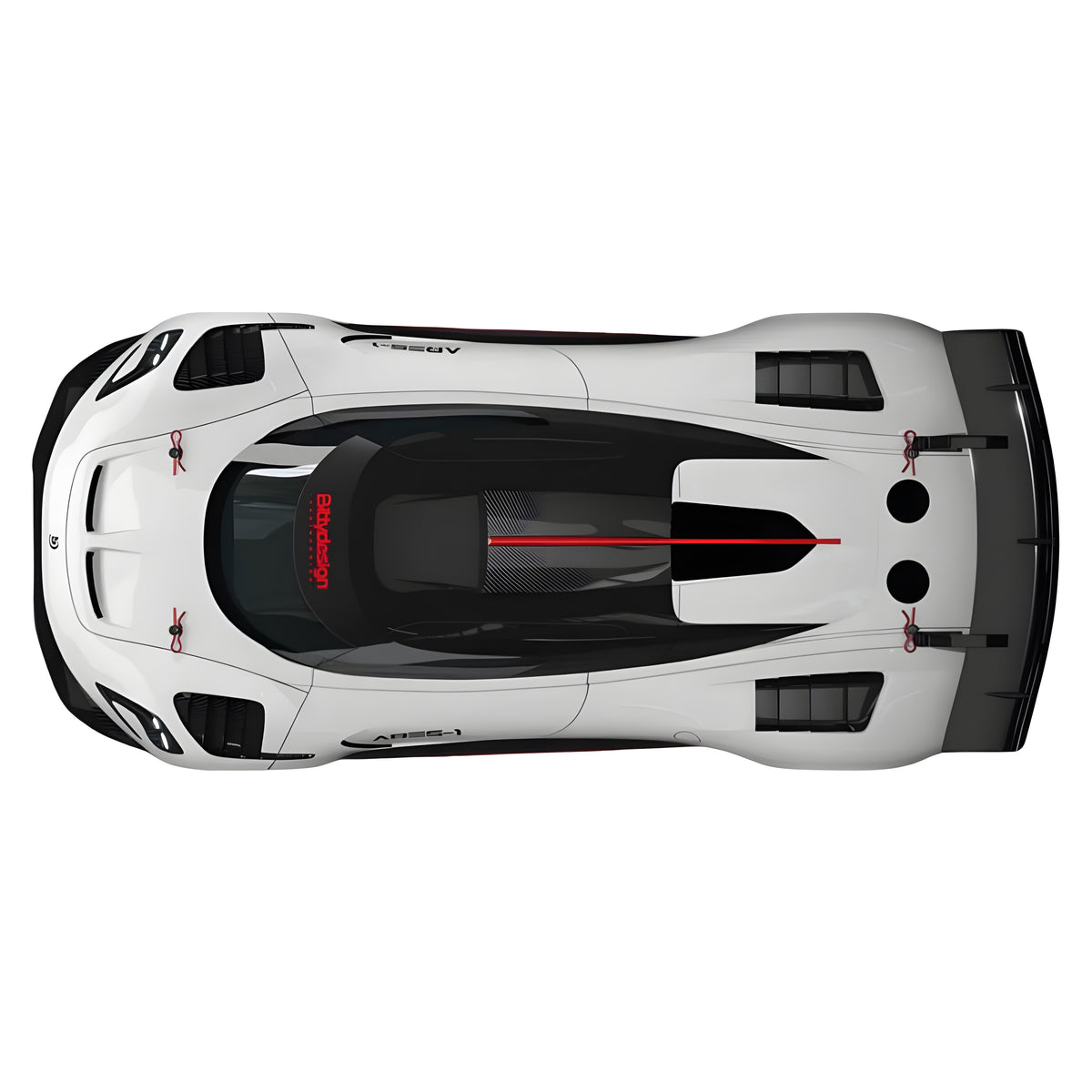 Bitty Design Body Shell Bittydesign Ares-1 1/7 Clear Body Shell, For Arrma Infraction/Limitles ...