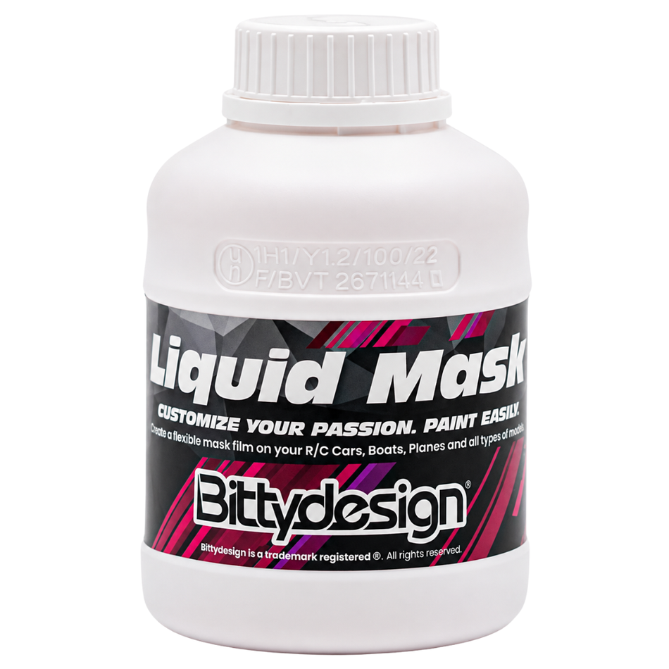 Bittydesign Liquid Mask for Painting RC Bodies 16oz 0.5L BD-LM16