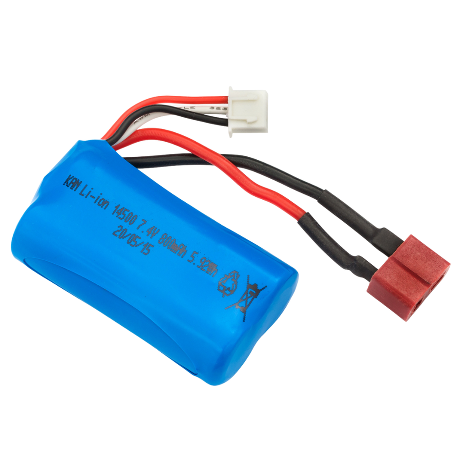 BlackZon Slyder 7.4V 800mAh Li-Ion Battery Pack (w/Deans Plug) BZ540037