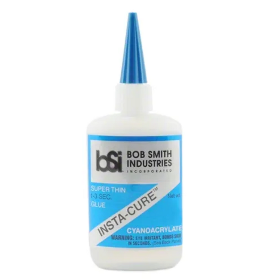 Bob Smith Industries Insta-Cure Super Thin CA Glue 1/2oz for Balsa Wood BSI101