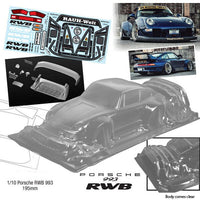BodyWorx RWB 993 Clear Body 1/10 195mm BWX-N150