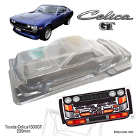 BodyWorx Toyota Celica 1600GT 1/10 Clear Body 195mm BWX-N044