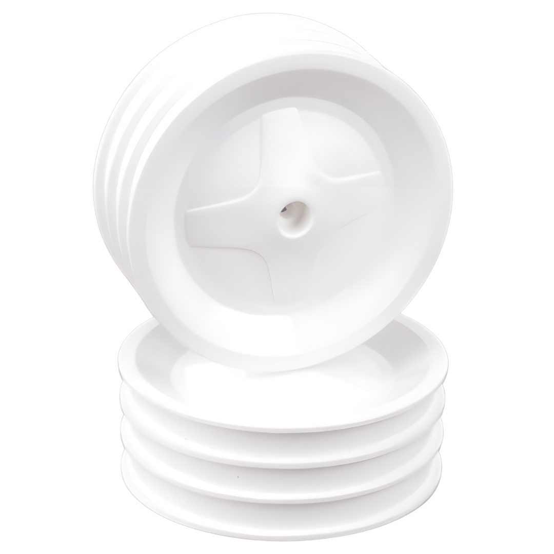 Schumacher Front Wheels White Suits CAT XLS TopCat Cougar ProCat U7597 ...