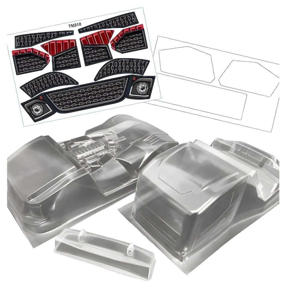 Bodyworx B310 Race Truck 1/10 210mm Clear Body BWX-B310