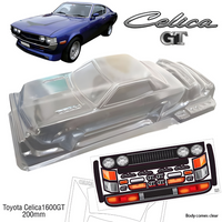 Bodyworx Celica 1600GT 1/10 RC Clear Body 195mm BWX-N044