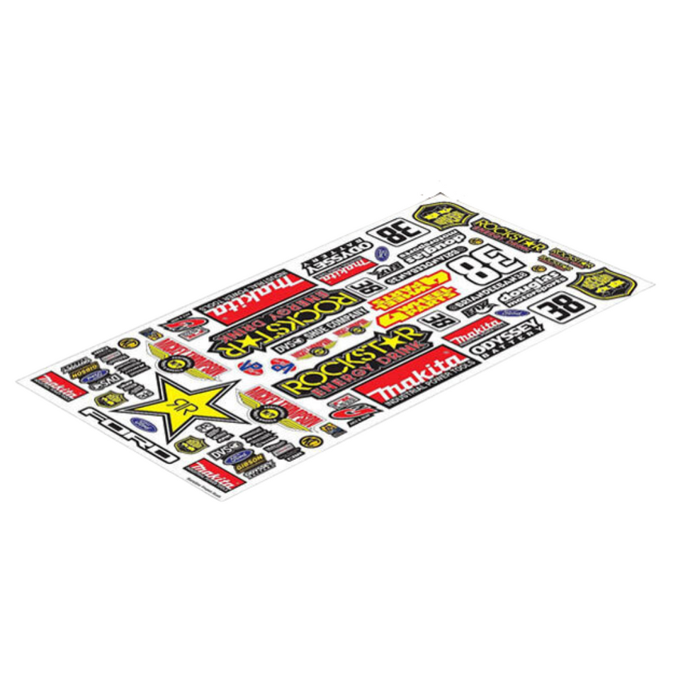 Bodyworx Stickers Rock Star 1/10th SC BWX-ST036