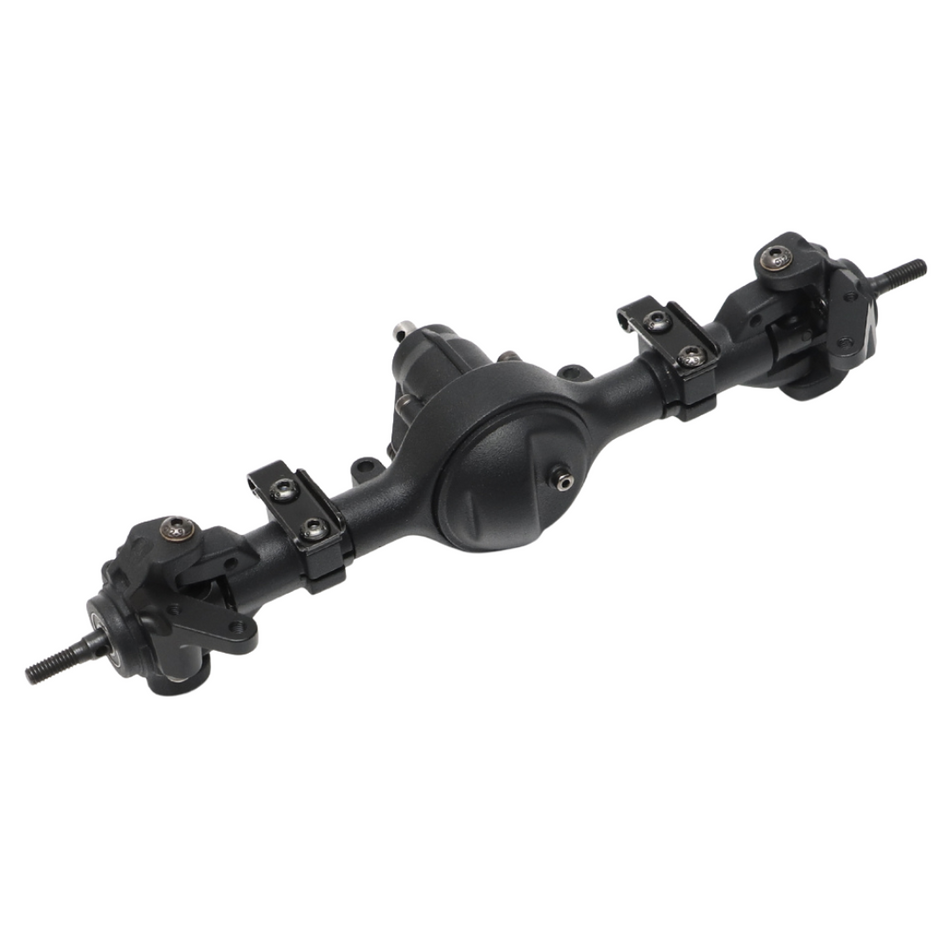 Boom Racing BRX80 Complete Front PHAT Axle Black BRX020115F