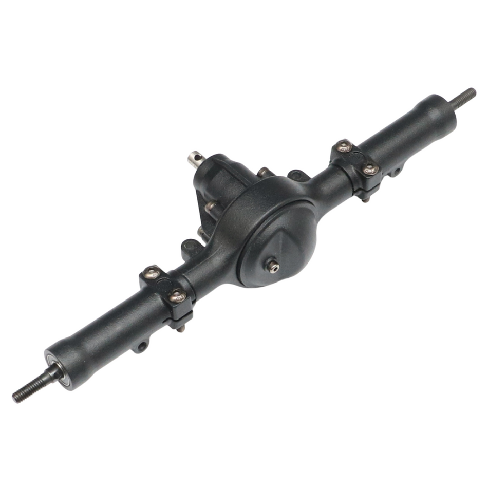 Boom Racing BRX80 Complete Rear PHAT Axle Black BRX020115R