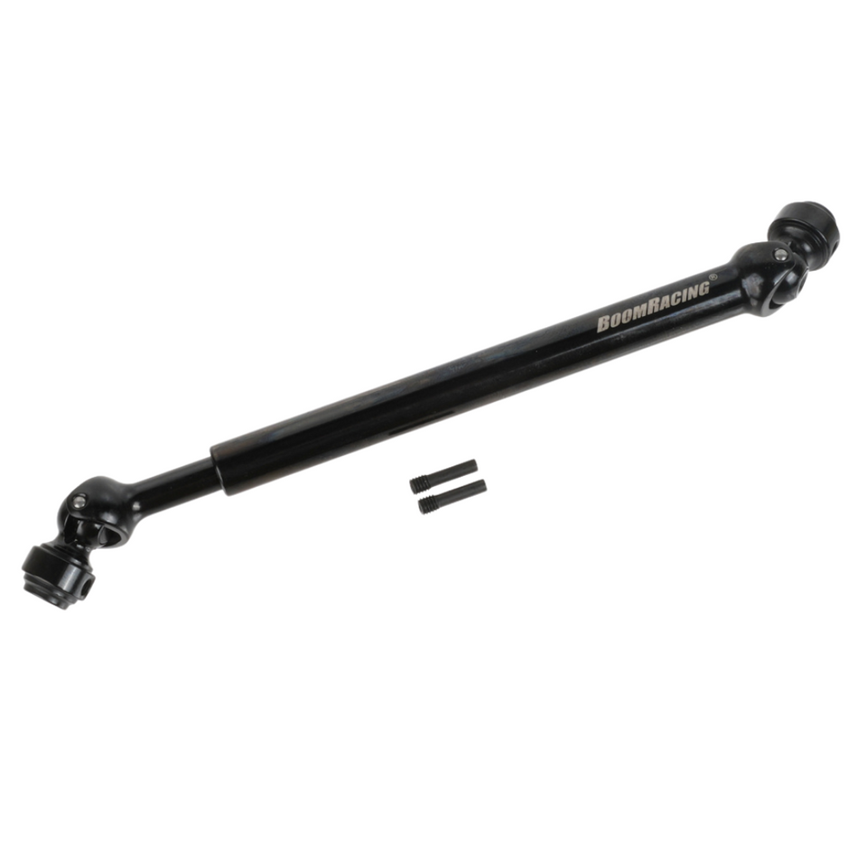 Boom Racing KUDU Heavy-Duty 133-158mm Steel CVD Center Drive Shaft Black BRKD003-142