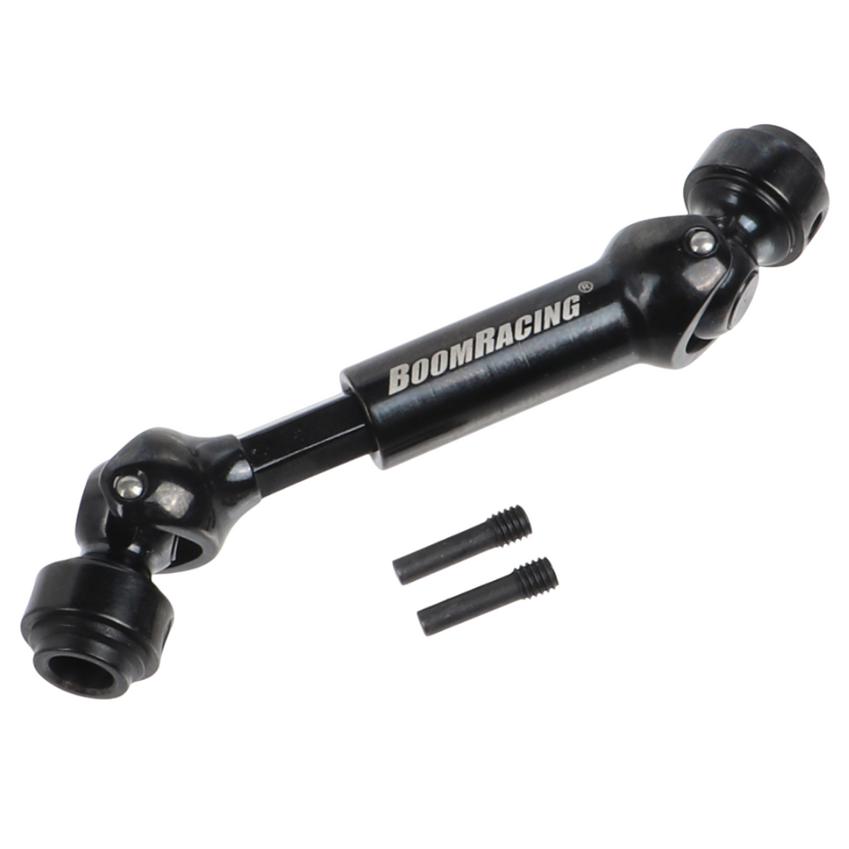 Boom Racing KUDU Heavy-Duty 59-67mm Steel CVD Center Drive Shaft Black BRKD003-69