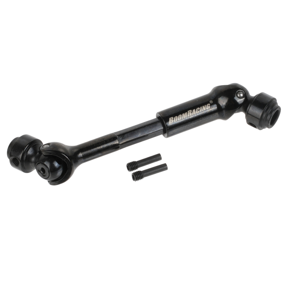 Boom Racing KUDU Heavy-Duty 80-90mm Steel CVD Center Drive Shaft Black BRKD003-90