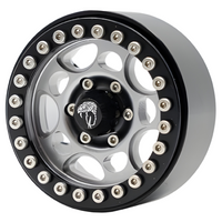 Boom Racing Sandstorm Krait 1.9" Beadlock Crawler Wheels (4) Gun Metal BRW780901GM