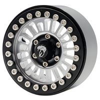 Boom Racing Venomous Krait 1.9" Beadlock Crawler Wheels (4) Gun Metal BRW780902GM