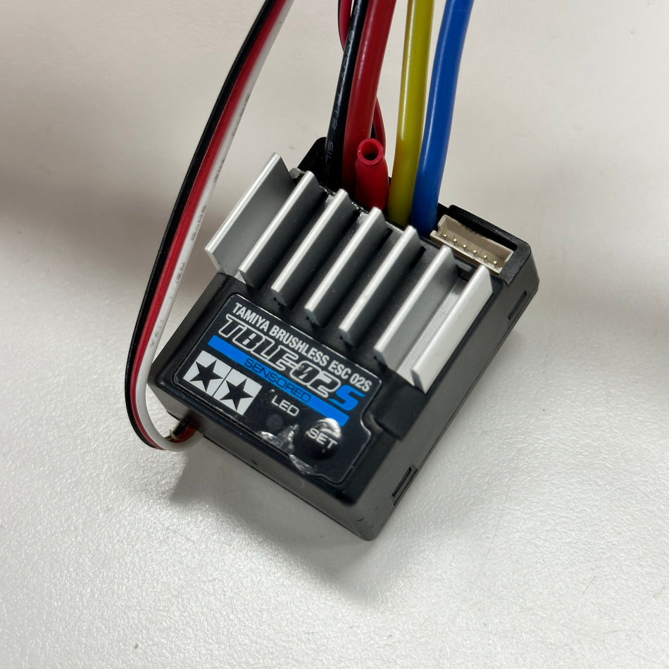 Tamiya TBLE-02S Brushed only ESC [QE001 Scratch & Dent]