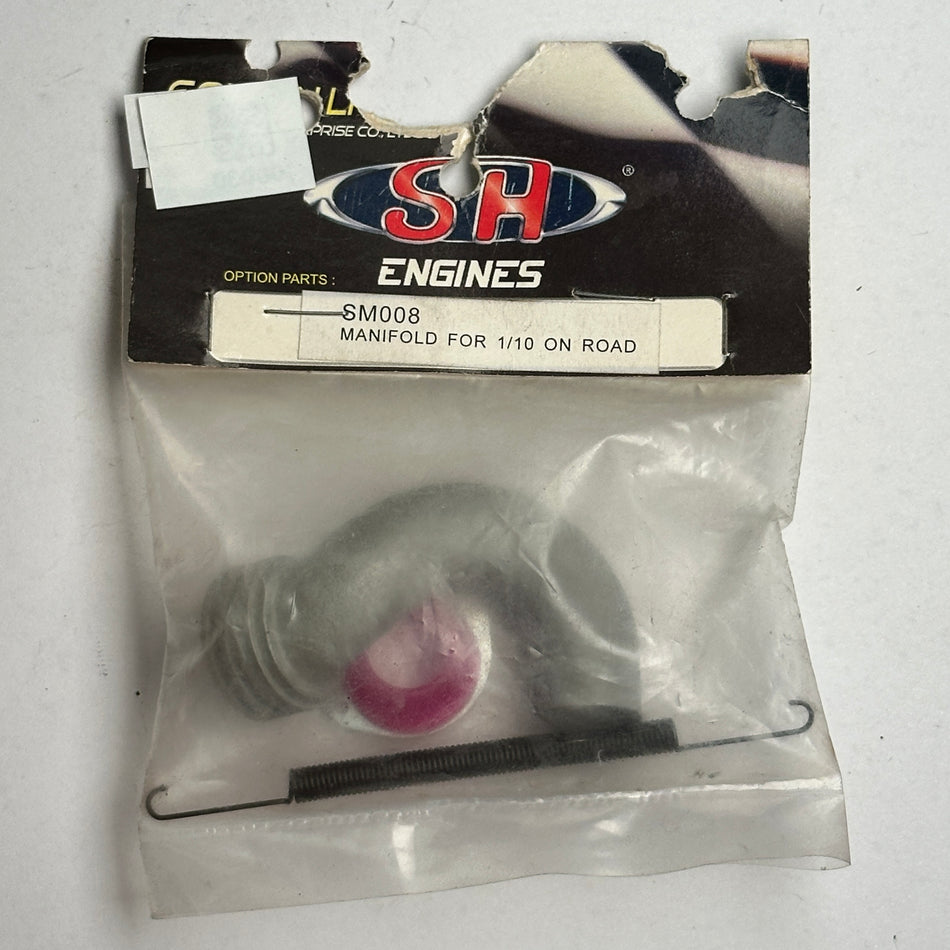 SH Engines SM008 Manifold for 1/10 On Road RC Car Nitro Part [Scratch & Dent]