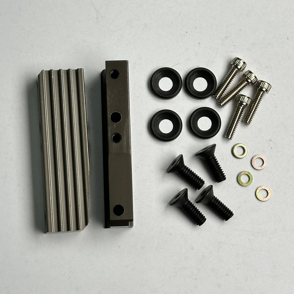 Losi 8B 2.0 Engine Mount Set Alloy Nitro Part [Scratch & Dent]