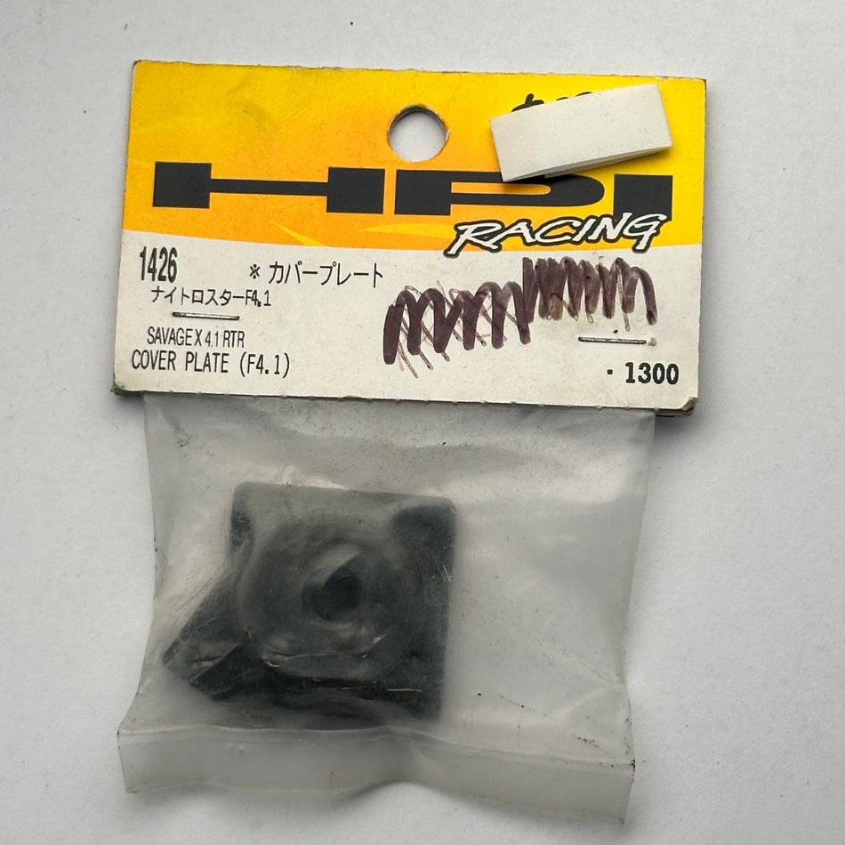 HPI 1426 Savage X 4.1 Cover Plate F4.1 Nitro Part [Scratch & Dent]