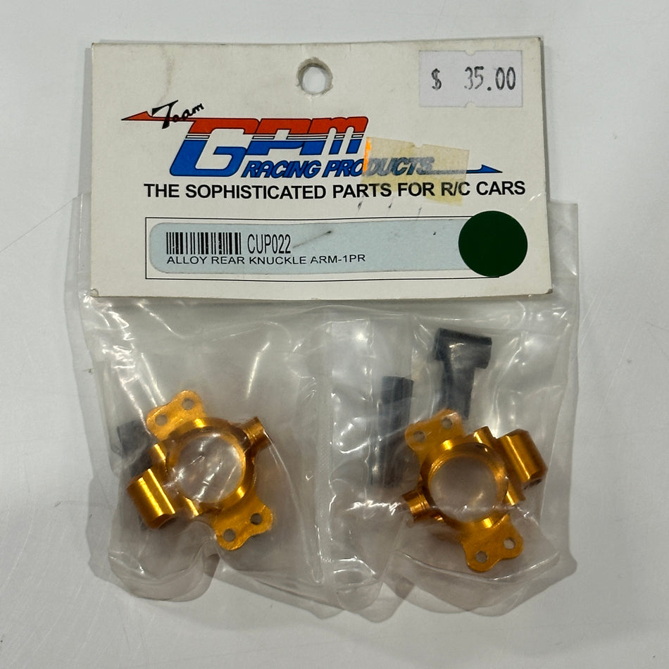 GPM CUP022 Cup Racer Alloy Rear Knuckles Arm 1 Pair Orange [Scratch & Dent]