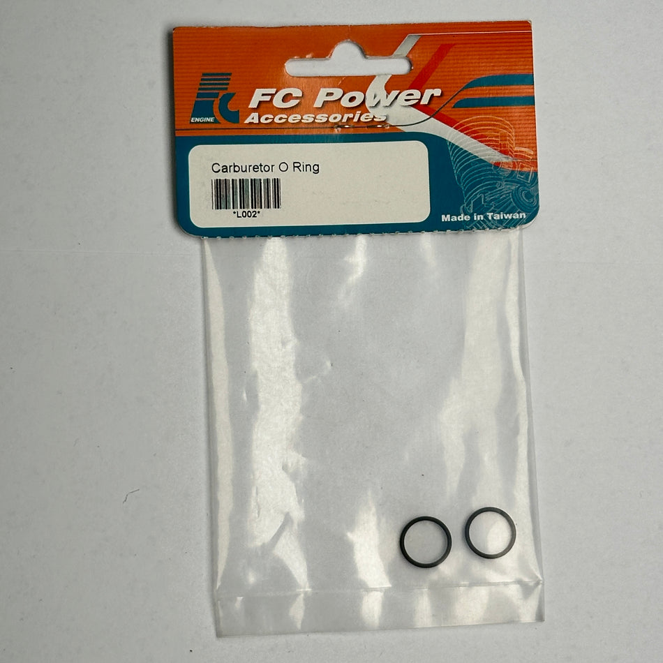 FC Power L002 Carburetor O-Rings 2pcs Nitro Part [Scratch & Dent]