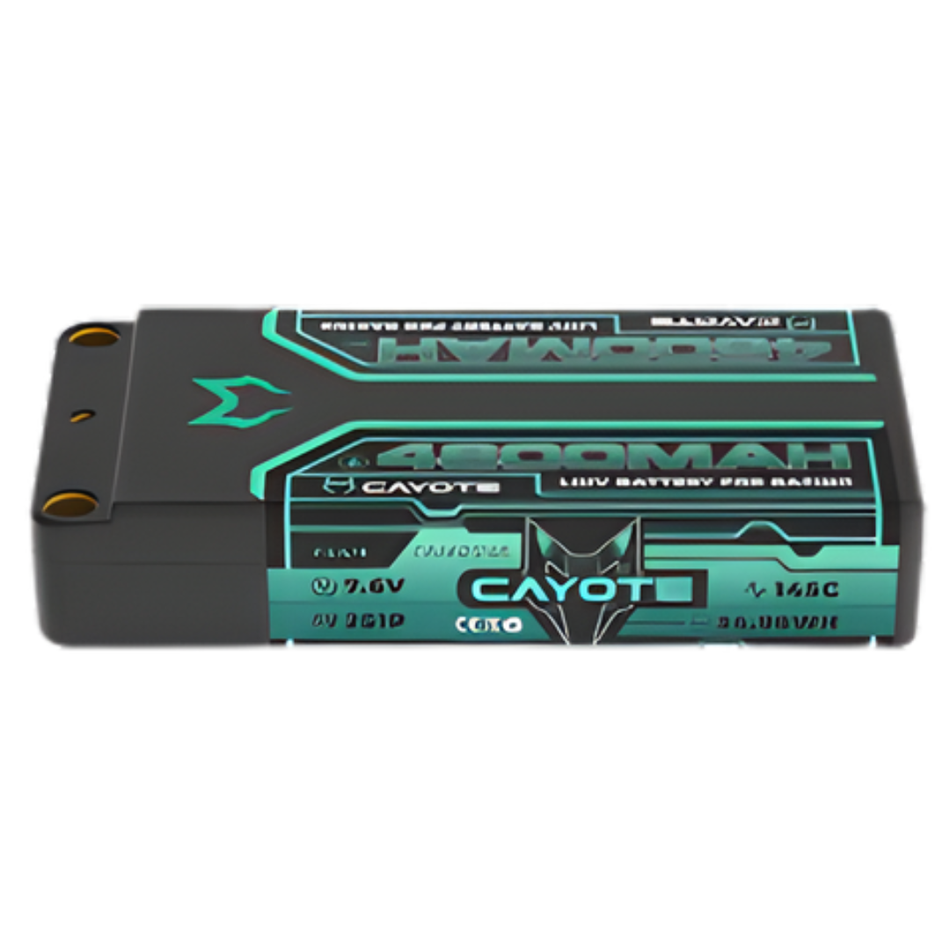 CAYOTE 4600mAh 145C 7.6V 2S LiPo Racing Battery CA462S145