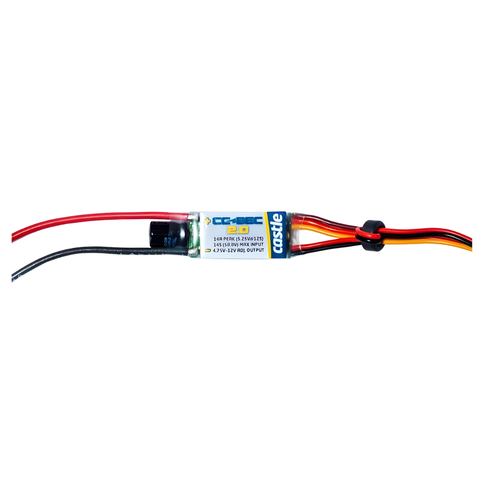 Castle Creations CC BEC 2.0 14A External Voltage Regulator 14S CSE010015400