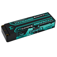 Cayote 6800mAh 145C 2S 1P LiPo Battery Hard Case 682S145