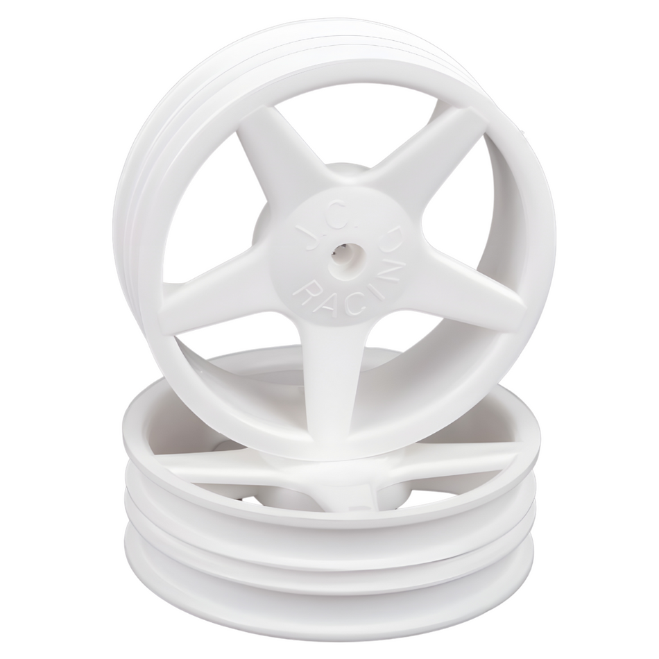 CoreRC JC Spoke 2.2 Front Wheel White Suits TopCat Cougar ProCat CR684