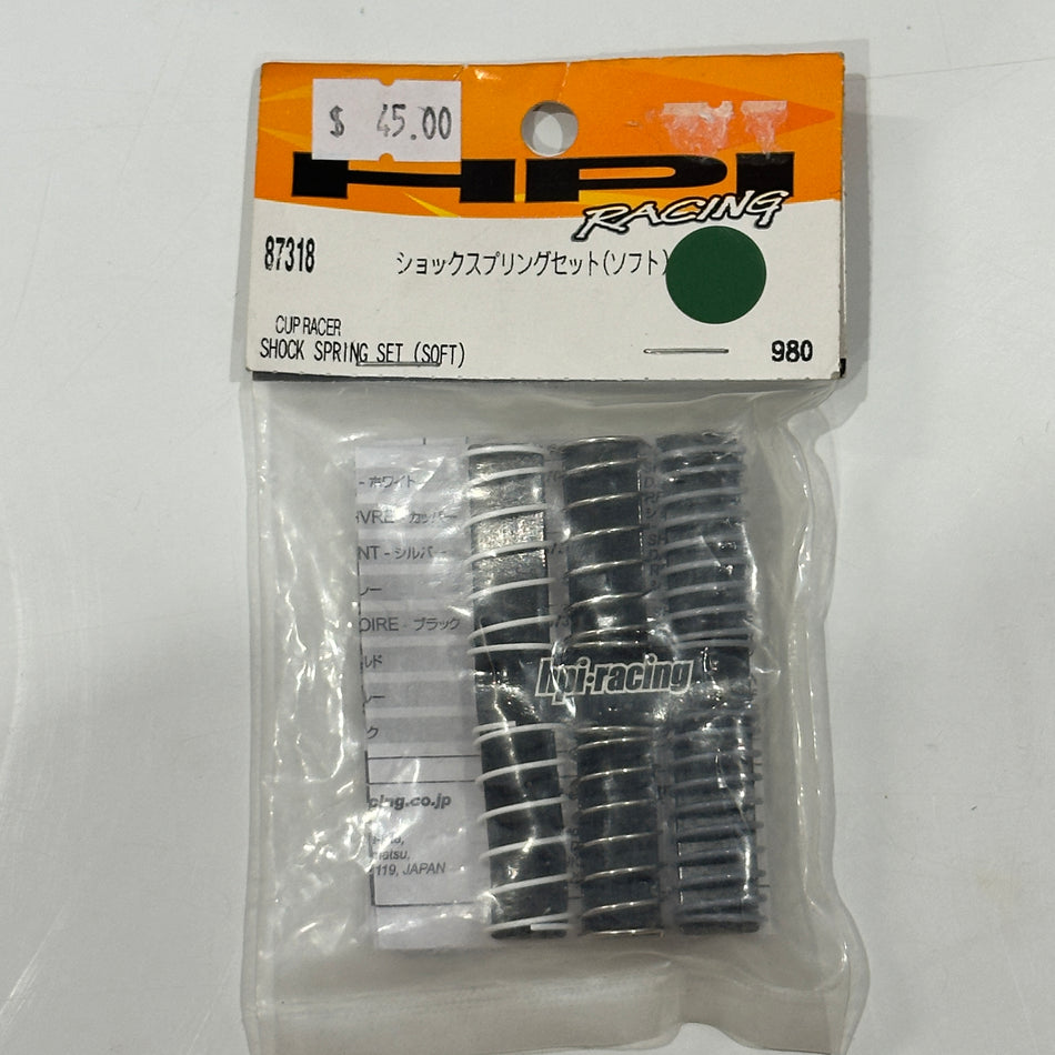 HPI 87318 Cup Racer Shock Spring Set Soft [Scratch & Dent]