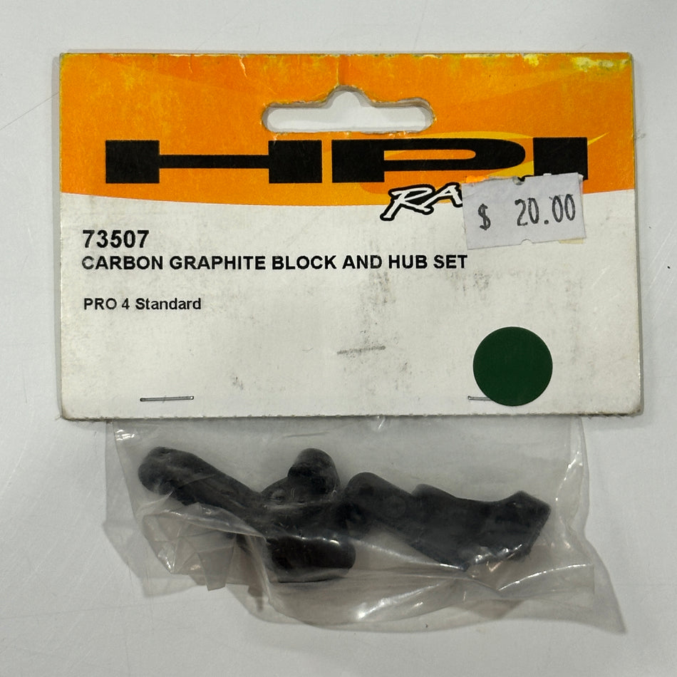 HPI 87089 Cup Racer Carbon Block and Hub Set Pro 4 Std [Scratch & Dent]