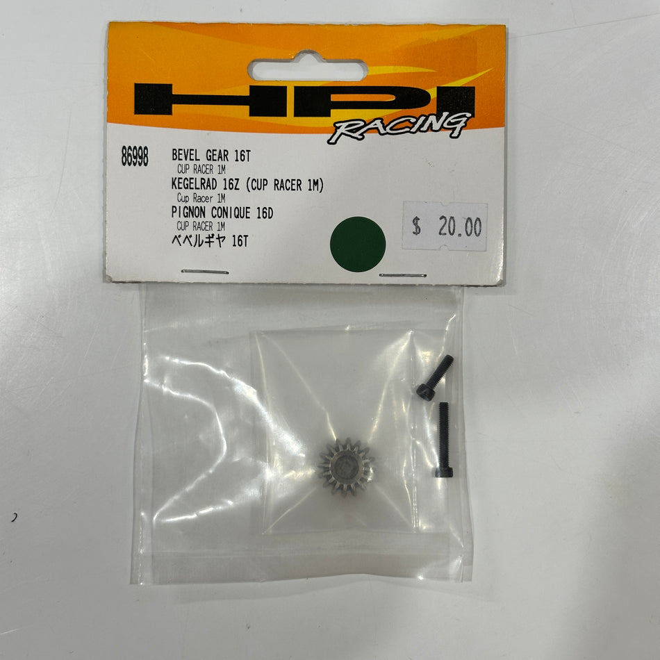 HPI 86998 Cup Racer 1M Bevel Gear 16T [Scratch & Dent]