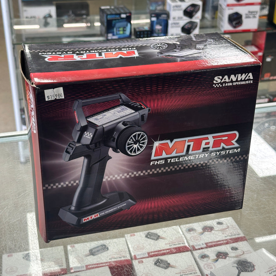 Sanwa MT-R FH5 4ch Radio (NO Receiver - new w/ opened box) [Scratch & Dent]