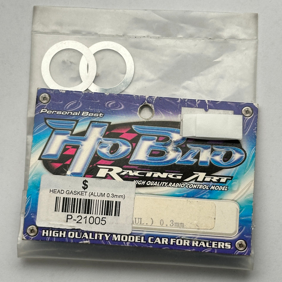 HoBao P-21005 Head Gasket 2pcs 0.3mm Nitro Part [Scratch & Dent]