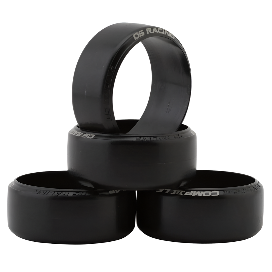 DS Racing 1/10 Competition III LF-4P Drift Tyre Set CS3-LF4P