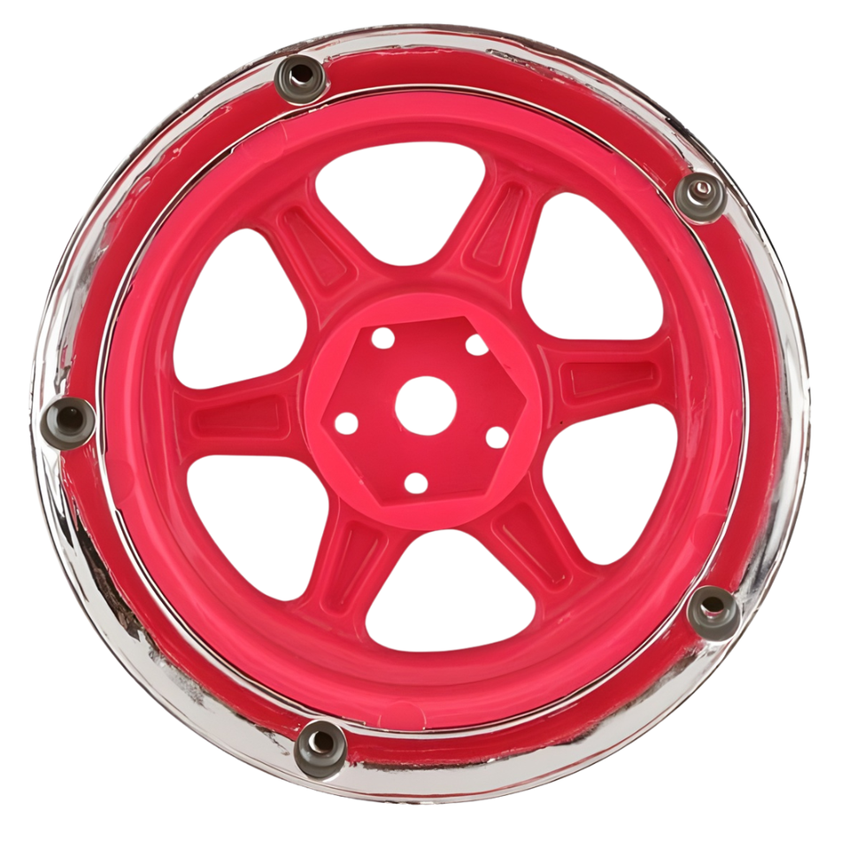 DS Racing DE224 Element II 6 Spoke Pink Drift Wheels 1/10 PR DSR-DE224