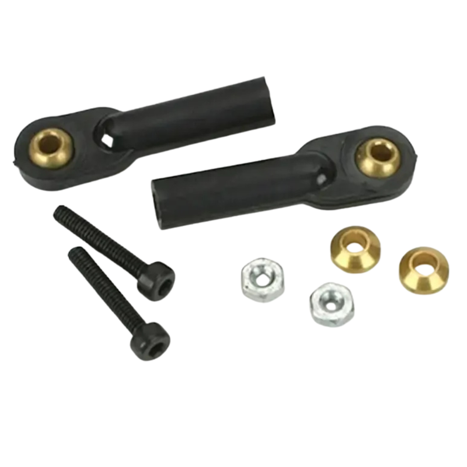 DUBRO 2133 2mm Swivel Ball Link With Hardware Black DBR2133